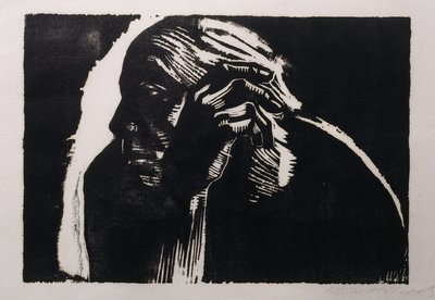 सेल्फ पोट्रेट; सेल्फ-पोर्ट्रेट, 1924 द्वारा कैथ कोलविट्ज़
