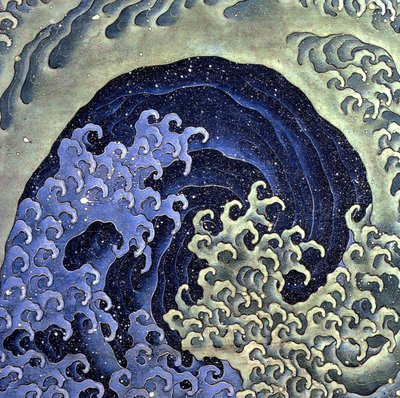 स्त्रैण तरंग द्वारा Katsushika Hokusai