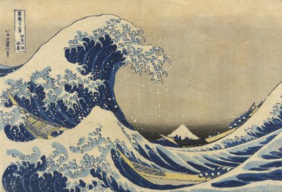 द ग्रेट वेव ऑफ कानागावा द्वारा Katsushika Hokusai
