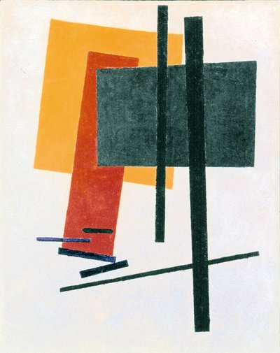 सुपरमैटिस्ट रचना द्वारा Kazimir Severinovich Malevich