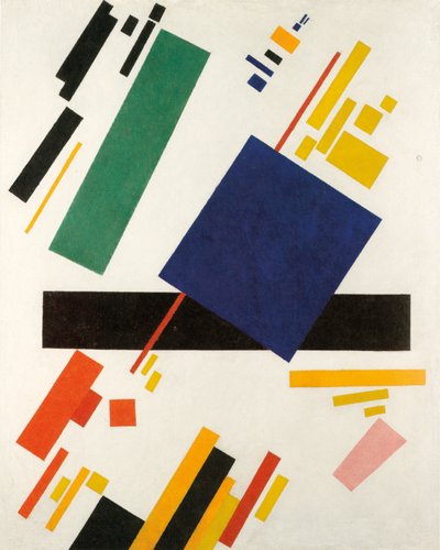 सुपरमैटिस्ट रचना, 1916 द्वारा Kazimir Severinovich Malevich