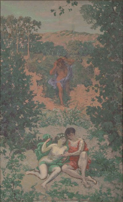 पॉलीपेमस, एसिस और गैलाटिया, 1867-1944। द्वारा केर जेवियर रसेल