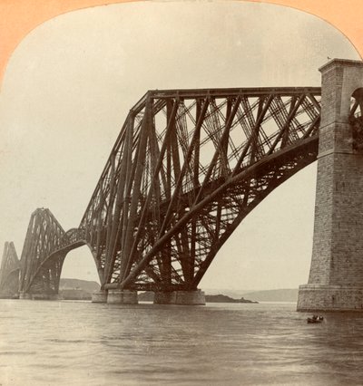 फोर्थ ब्रिज, स्कॉटलैंड, 1897। द्वारा कीस्टोन व्यू कंपनी