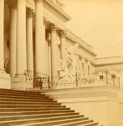 सीनेट फ्रंट, वाशिंगटन डीसी, c1900। द्वारा किलबर्न ब्रदर्स