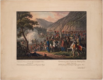29 अगस्त 1813, 1813 को कुलम की लड़ाई में जनरल काउंट अलेक्जेंडर ओस्टर्मन-टॉल्स्टॉय द्वारा किलियन पोंहाइमर द एल्डर