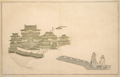 द पैलेस इन द मून, 8 वाँ महीना, 1789। द्वारा किटगावा उतामारो