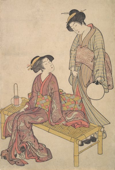 द हैंड लैंटर्न, सीए। 1790 द्वारा किताओ शिगेमासा