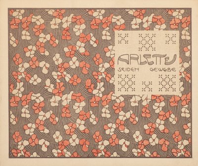 Arlette सिल्क फैब्रिक, 1901। द्वारा कोलमन मोजर