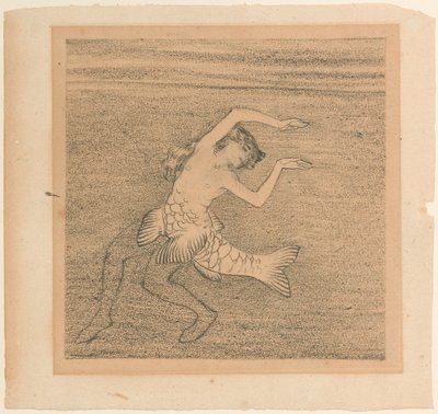 रिचर्ड वैगनर द्वारा राइनगोल्ड के लिए राइन बेटियों में से एक के लिए मूर्ति, सी। 1913। द्वारा कोलमन मोजर