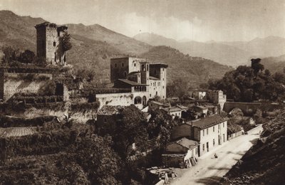 इटली: वेरुकोला कैसल, फिविज़ानो (बी/डब्ल्यू फोटो) द्वारा कर्ट Hielscher
