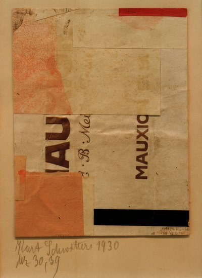 Mz30,39 द्वारा कर्ट Schwitters