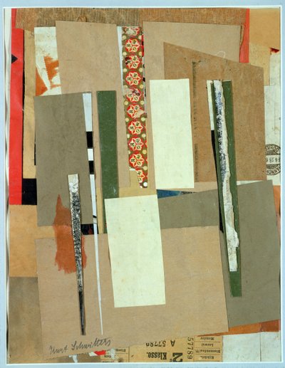 रेलवे, द्वितीय श्रेणी, 1923 द्वारा कर्ट Schwitters