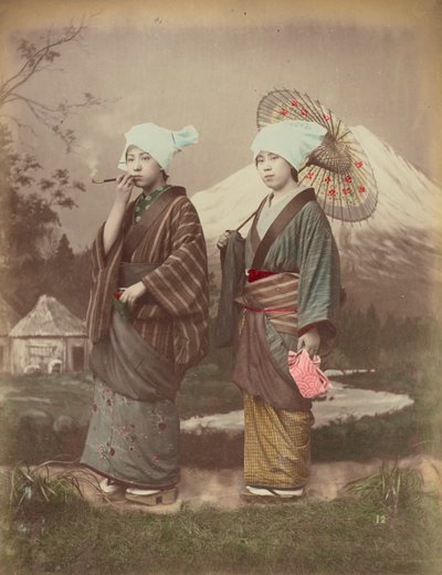 जापानी यात्री, c.1880 द्वारा कुसाकाबे किम्बी