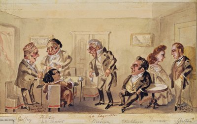 यूजीन Labiche (1815-88) 1864 द्वारा &39;द किट्टी&39; का अधिनियम I द्वारा एल Heritier