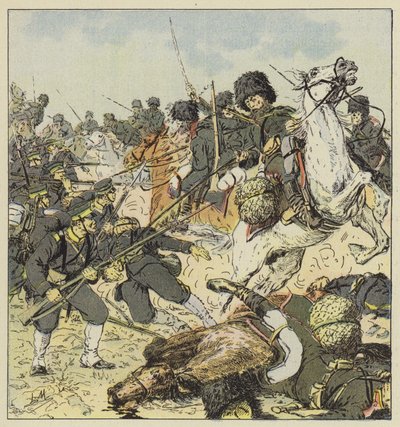 Cossacks का एक भार द्वारा एल। Malespine
