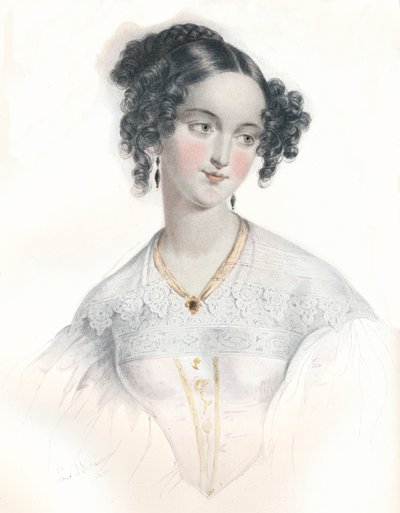 मैरी टेरेसा, श्रूस्बरी के सोलहवें अर्ल की पत्नी, 1834 द्वारा एल हवेली