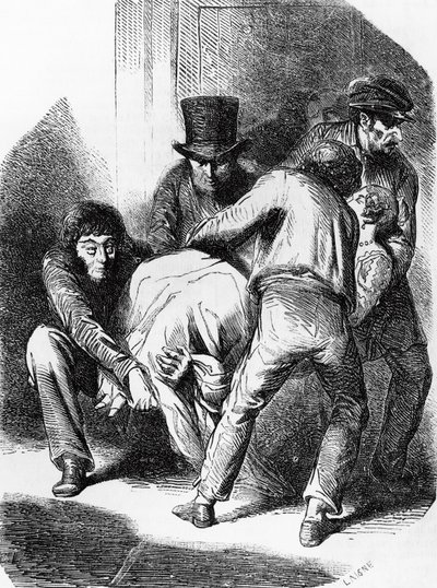 ह्यूमन कॉमेडी नामक मल्टी-वॉल्यूम संग्रह से हॉनर डी बाल्ज़ैक (1799-1850) का उपन्यास, डचेस ऑफ लैंगेस के लिए चित्रण, लाइसेन द्वारा उत्कीर्णन द्वारा लाईसने लाइस्ने