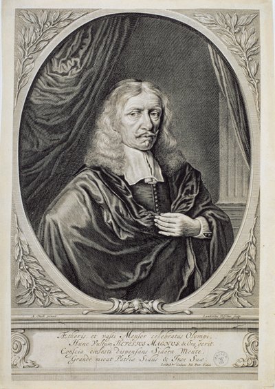 जोहान्स हेवेलियस (1611-87) 1668 द्वारा लैंबर्ट डी विचर