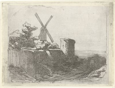 चक्की के साथ बर्बाद द्वारा लैंबर्टस हार्डेनबर्ग