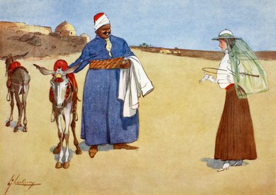 'ब्यूटी एंड द बीस्ट्स', 1908। द्वारा लांस ठाकरे