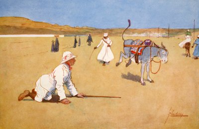 डैम रोड पर, &39;द लाइट साइड ऑफ़ इजिप्ट&39;, 1908 से एसोअन द्वारा लांस ठाकरे