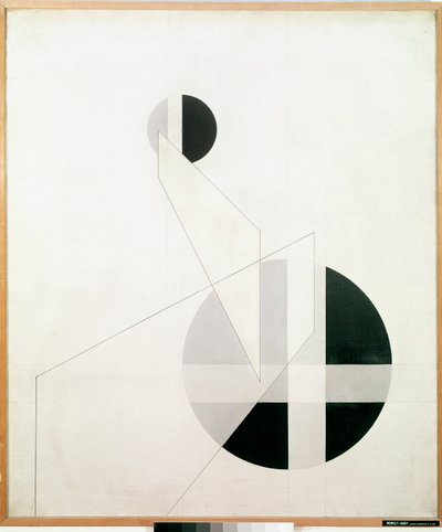 Laszlo Moholy-Nagy द्वारा रचना एक XX पेंटिंग द्वारा लेज़लो मोहोली नेगी