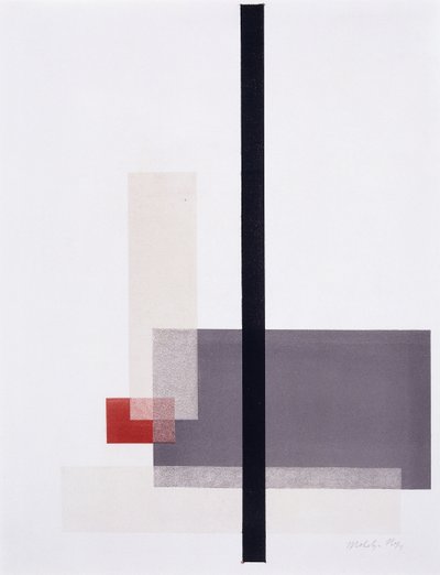 निर्माण, 1923 द्वारा Laszlo Moholy Nagy