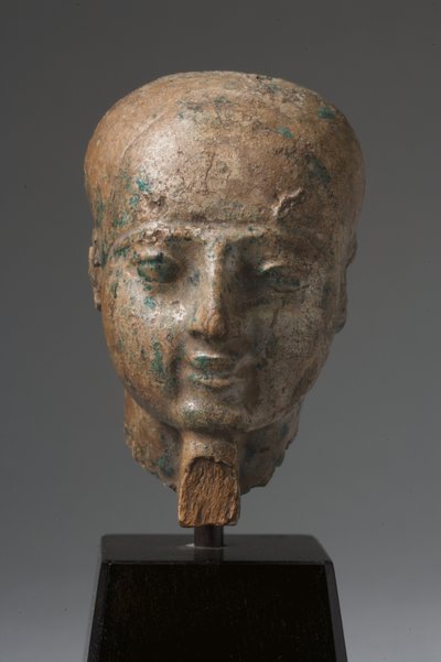 पटा के प्रमुख (घुटा हुआ स्टीटाइट) (325628 भी देखें) द्वारा Late Period Egyptian