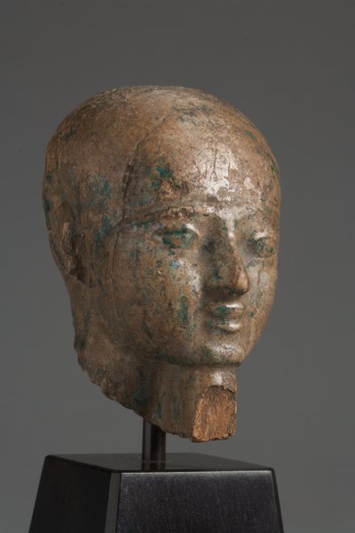 पटा के प्रमुख (चमकता हुआ स्टीटाइट) द्वारा Late Period Egyptian
