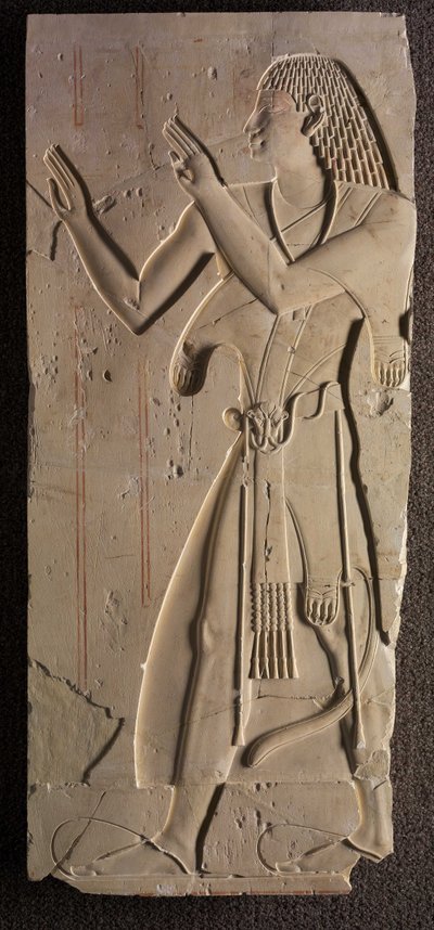 एक्सेलसिस्टिकल ड्रेस में मेंटुमैट, c.667-647 ईसा पूर्व द्वारा देर से मिस्र