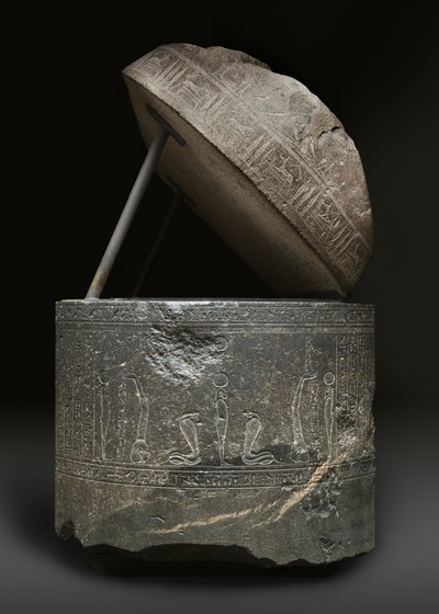 वेनफर का सरकोफागस, 380–332 ईसा पूर्व (ग्रेनाइट) द्वारा देर से मिस्र