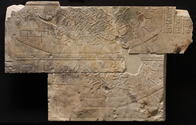 मादा मोरर्स के साथ दो नाव, c.667-647 ई.पू. द्वारा देर से मिस्र