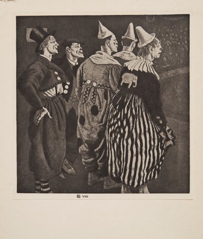 पांच जोकर, पब। 1926. द्वारा लौरा नाइट