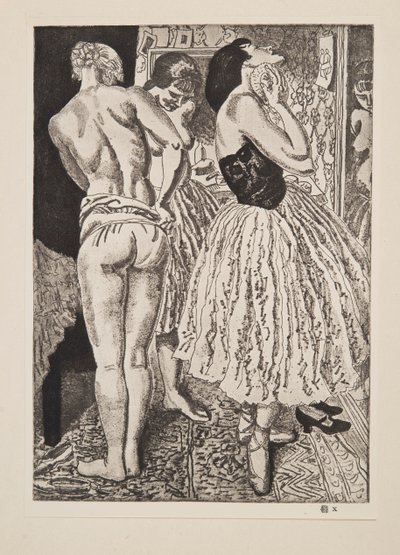 थ्री ग्रेस ऑफ़ द बैले, पब। 1927. द्वारा लौरा नाइट