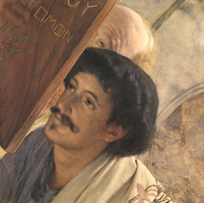 चार्ल्स डेसचैम्प्स, हेनरी वालेस लुकिंग ऑन, 1874 के साथ द्वारा लॉरेंस अल्मा तदेमा