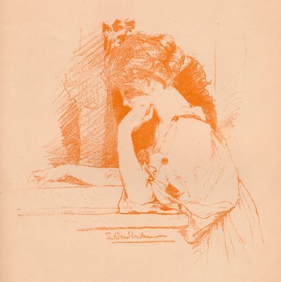 ए गर्ल का स्केच, c1885, 1896 द्वारा लॉरेंस अल्मा तदेमा