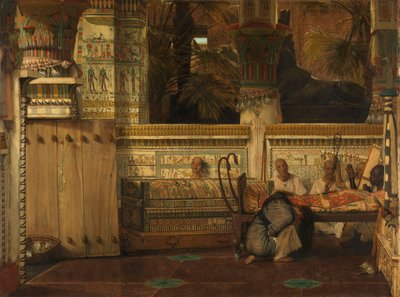 मिस्र की विधवा, 1872 द्वारा Lawrence Alma Tadema