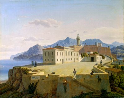 पोर्टोफ़ेरियो में नेपोलियन बोनापार्ट, 1814 1839। द्वारा लियो वॉन क्लेंज़े