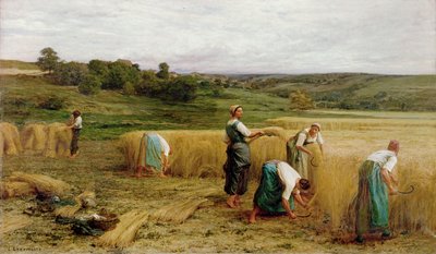 हार्वेस्ट, 1874 द्वारा Leon Augustin Lhermitte