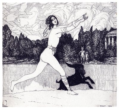 प्राचीन दृष्टि पत्रिका Zolotoe Runo 1906 नंबर 4, 1906 द्वारा लियोन बक्स्तो