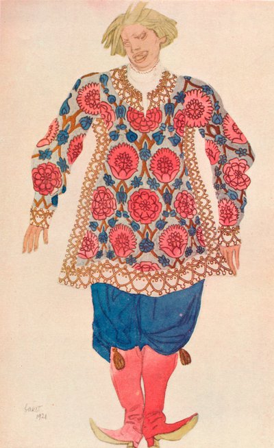 रूसी बफन, 1924 द्वारा लियोन बक्स्तो