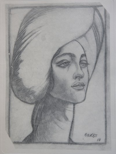 1918 के मैडम टी। का चित्रण द्वारा लियोन बक्स्तो
