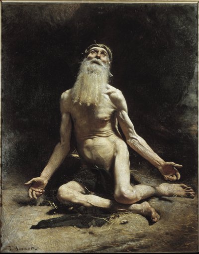 काम - लियोन बोनट द्वारा पेंटिंग (1833-1922), कैनवास पर तेल द्वारा Leon Joseph Florentin Bonnat
