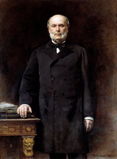 जूल्स ग्रेवी का पोर्ट्रेट (1807-1891) रिपब्लिक पेंटिंग के राष्ट्रपति लियोन जोसेफ बोनट (1833-1922) 1880 सन द्वारा। 1,52x1,16 मीटर पेरिस, मुसी डी'ऑर्से द्वारा लियोन जोसेफ फ्लोरेंटिन बोनट