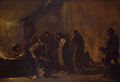 कैफा से पहले मसीह, 1640-1645। द्वारा लियोनार्ड ब्रामर