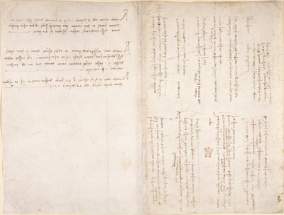 अरुंडेल 263, ff.229v, f.226 #39;कोडेक्स अरुंडेल#39; से लियोनार्डो दा विंची के नोट्स (कागज़ पर कलम और स्याही) द्वारा लियोनार्डो दा विंची