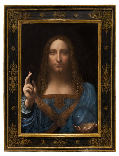 साल्वेटर मुंडी, सी। 1500 द्वारा Leonardo da Vinci