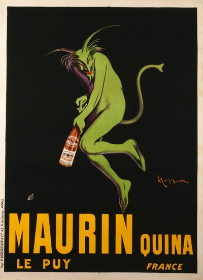 मौरिन क्विना, सी। 1922 द्वारा Leonetto Cappiello