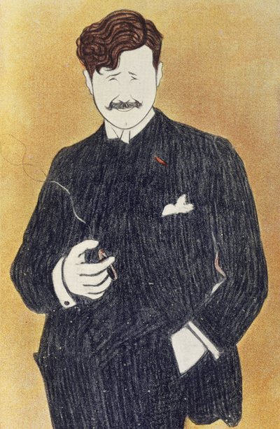 जॉर्जेस फेडेउ का पोर्ट्रेट (पेरिस) द्वारा लिओनेटो कैप्पिलो