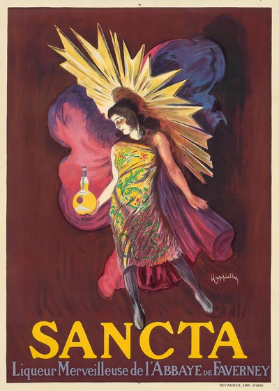 सांता, 1925। द्वारा लिओनेटो कैप्पिलो